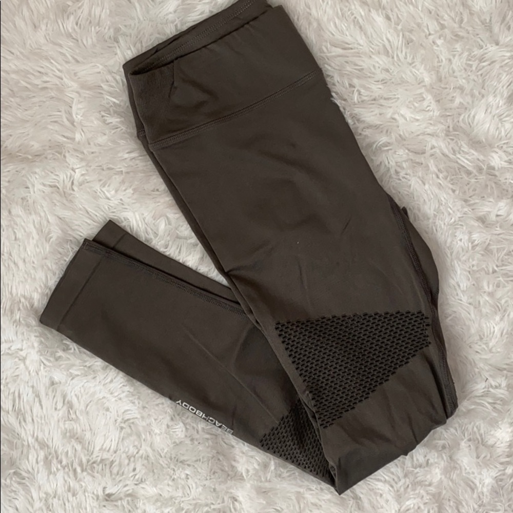 Gray Beachbody mesh leggings